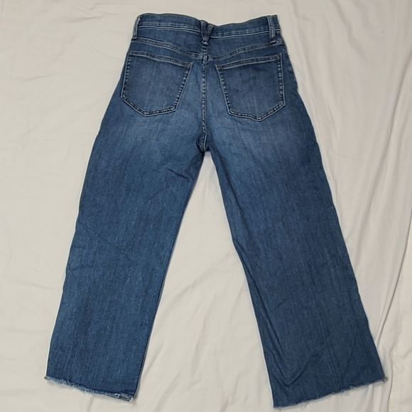 J.‎ Crew Flare Wide Leg Jeans in Classic Blue - Picture 2 of 6